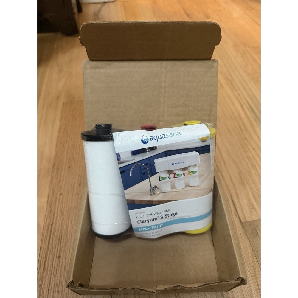 Aquasana AQ-5300R 3-Stage Under Counter Water Filter Replacement